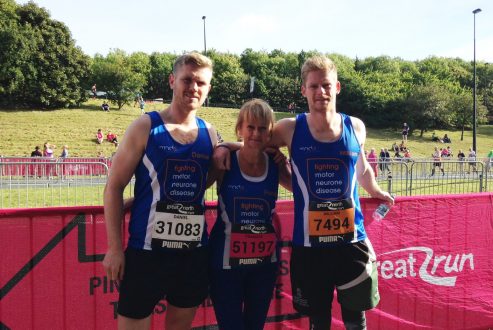 Frances Barratt runs the Great North Run