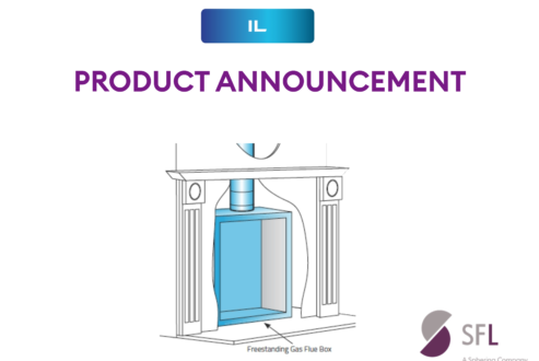 Product Announcement for our Gas Flue Box – LFE 125 (Part Number 0405905)