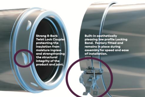 Introducing the NEXUS®, the next generation of twist lock twin wall flue system a must see product at this year’s Progetto Fuoco, Join us in Hall 8 – Booth C10-C81