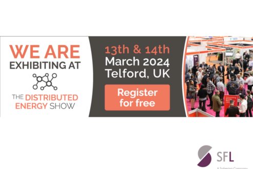 SFL Exhibit at The Distributed Energy Show 13  – 14th March Visit us on stand 5032