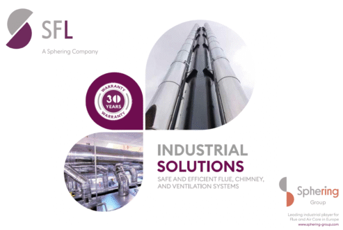 SFL Launches New Industrial Brochure Showcasing Complete Solutions for Flue, Chimney, and Ventilation Systems